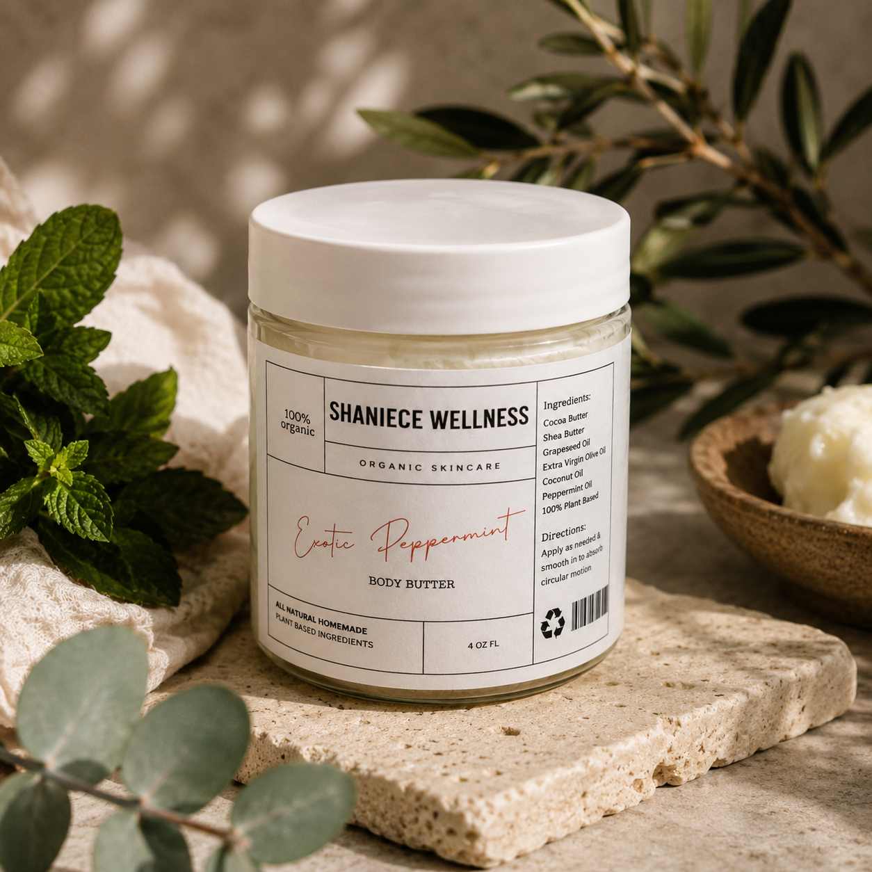 Exotic Peppermint Body Butter